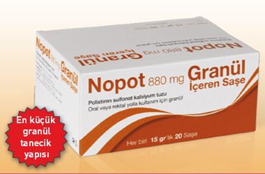 NOPOT Granül İçeren Saşe 880 mg